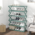 Bamboo Flower Stand 4-Layer Foldable Plant Rack
