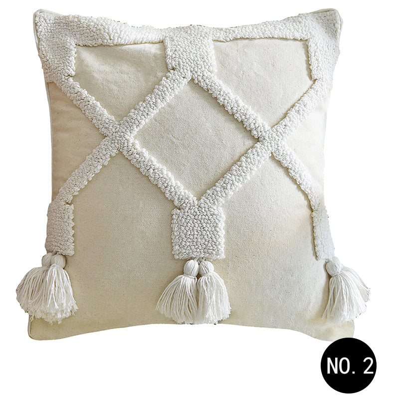 Moroccan Tufted Simple Pillowcase for Sofa & Bed