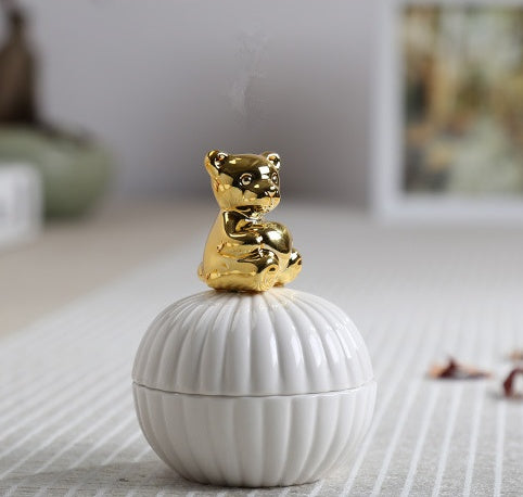 Animal Figurine Jewelry Box for Home Decor Gift