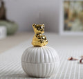 Animal Figurine Jewelry Box for Home Decor Gift