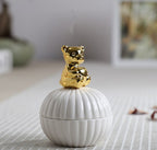 Animal Figurine Jewelry Box for Home Decor Gift