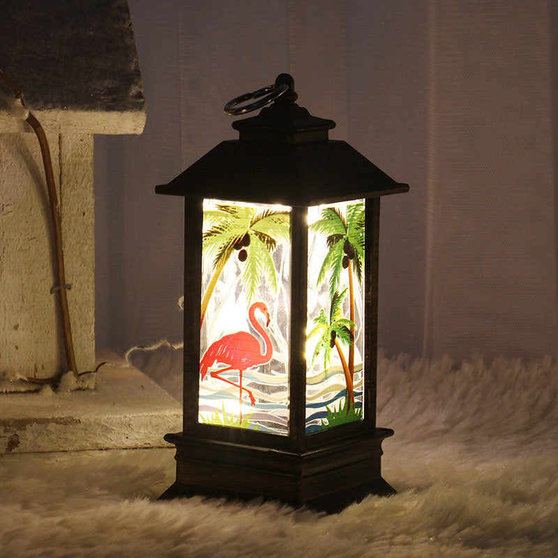 Santa Claus & Snowman LED Light Merry Christmas Home Decor