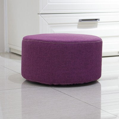 abric Floor Pouf Stool for Bedroom & Living Room