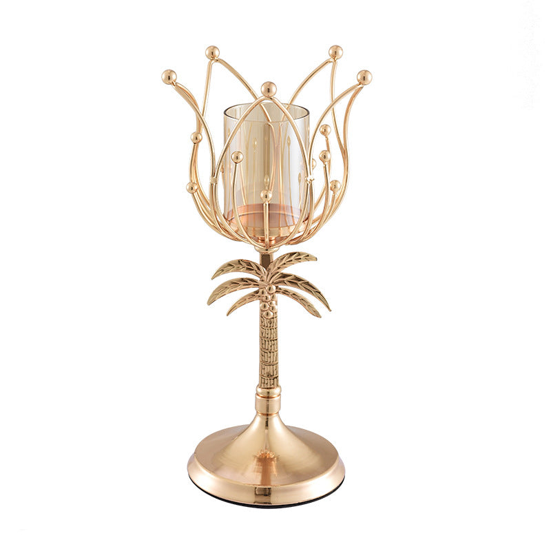 Elegant Dining Table Candle Holder Decoration for Home