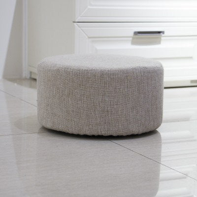 abric Floor Pouf Stool for Bedroom & Living Room