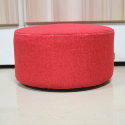 abric Floor Pouf Stool for Bedroom & Living Room