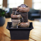 European Indoor Water Fountain Running Water Tabletop Decor