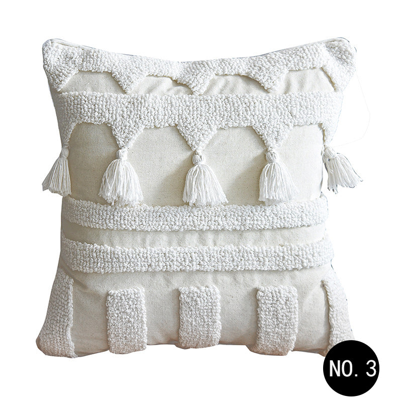 Moroccan Tufted Simple Pillowcase for Sofa & Bed
