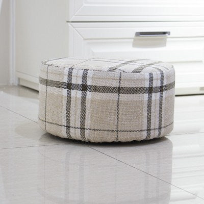 abric Floor Pouf Stool for Bedroom & Living Room