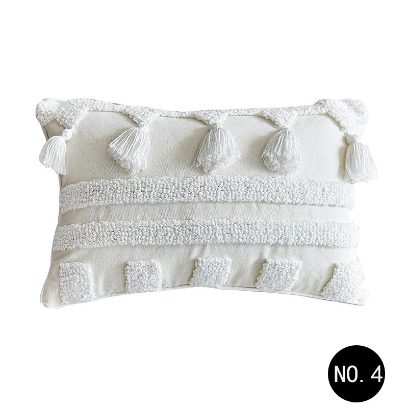Moroccan Tufted Simple Pillowcase for Sofa & Bed