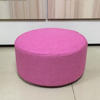 abric Floor Pouf Stool for Bedroom & Living Room