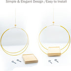 Hanging Flower Pot Bracket Air Plant Wall Decoration