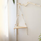 Macrame Hanging Shelves Boho Bedroom Plant Holder & Home Decor