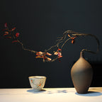 Minimalist Ceramic Flower Vase for Home Decor