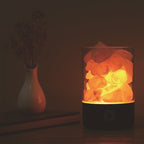 USB Himalayan Salt Lamp Crystal LED Night Light for Home Decor