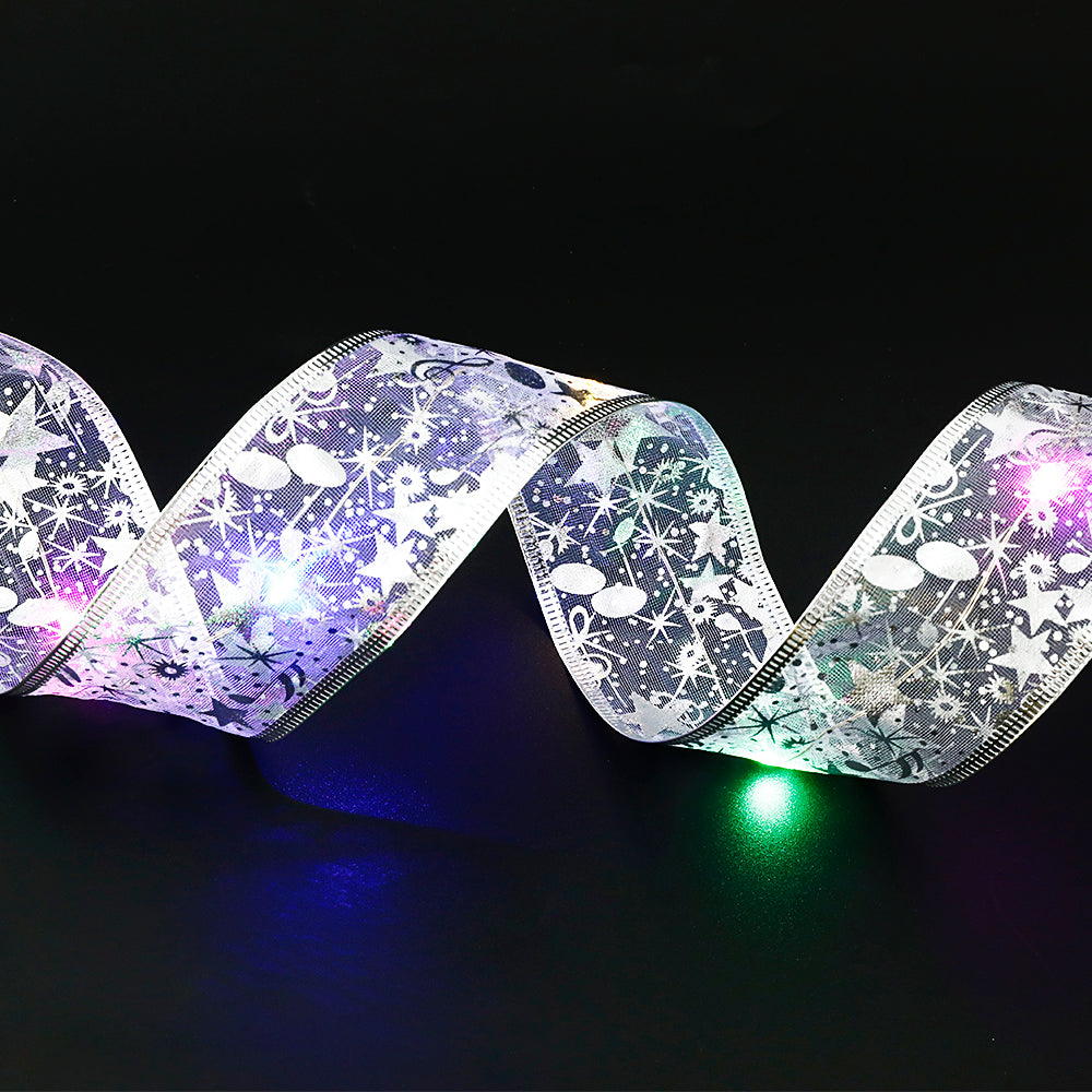 Fairy Lights String with Ribbon Bow