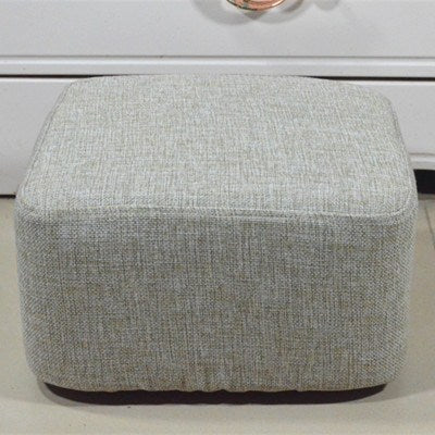 abric Floor Pouf Stool for Bedroom & Living Room