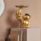 Creative Arm Muscle Cattle Tray Coffee Table Decor