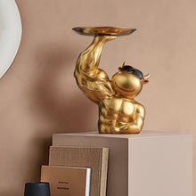Creative Arm Muscle Cattle Tray Coffee Table Decor