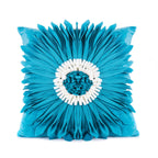 Fashion Modern White Velvet Throw Pillow