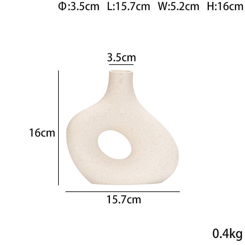 Decorative Ceramic Vases Modern Living Room Display Cabinet Ornaments