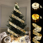 Fairy Lights String with Ribbon Bow