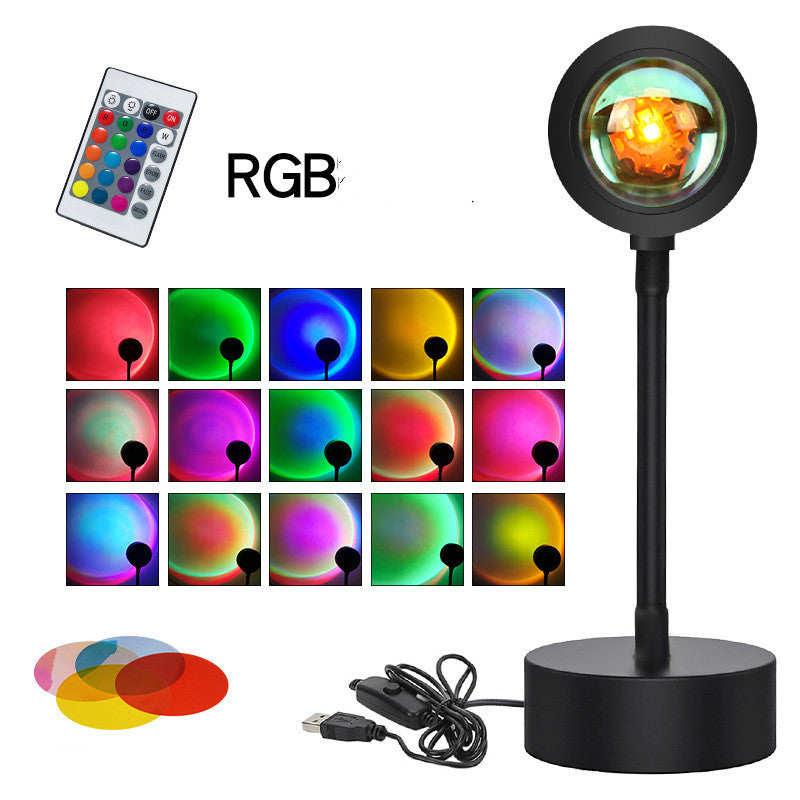 LED Sunset Projector Night Light