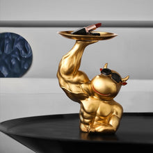Creative Arm Muscle Cattle Tray Coffee Table Decor